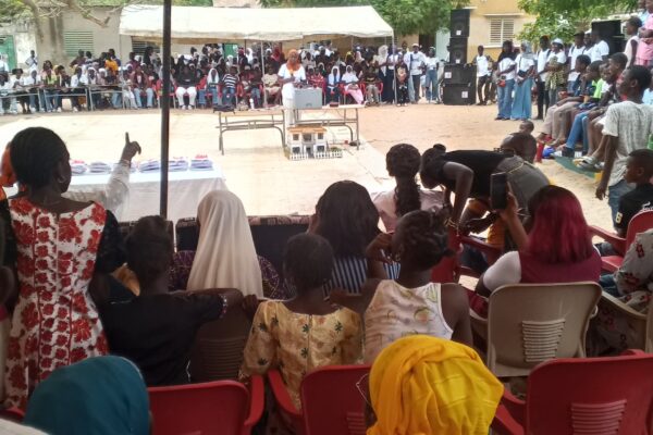 Kaolack : 1500 Jeunes Filles et garçons sensibilisés Sur La Gestion De L’hygiène Menstruelle Lors D’un Forum